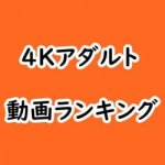 4Kのアダルト動画見放題サイト・アプリ比較